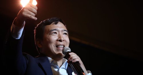 Andrew Yang wants to sell you universal basic income. Beware if you have disabilities.