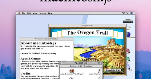 Mac OS 8 is now an app you can download and install on macOS, Windows, and Linux