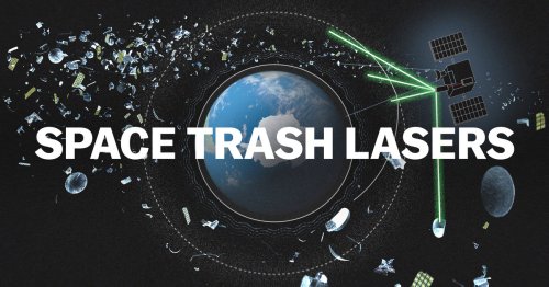 Space trash lasers, explained