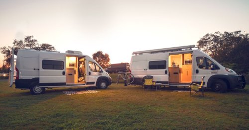 Cozy camper van is a $65K off-grid retreat