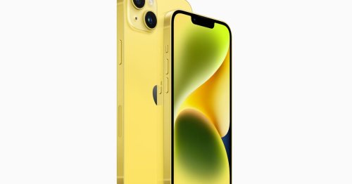 Apple reveals a yellow iPhone 14 and 14 Plus