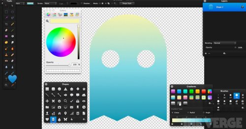 Pixelmator 2.2 goes after graphic design with new shape tools and vectors-first UI