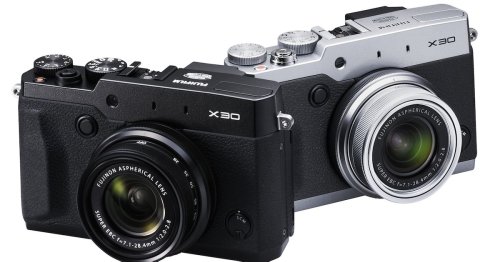 Fujifilm's high-end X30 compact adds an electronic viewfinder and tilting screen