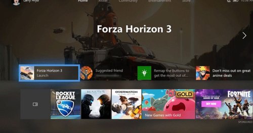 A major new Xbox One update overhauls the dashboard with Fluent Design
