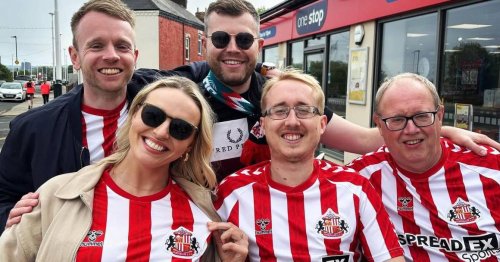 Two Legs, One Destination: The view from the Sunderland away end has never looked grander