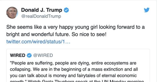 Trump’s tweet about Greta Thunberg is one of his ugliest yet