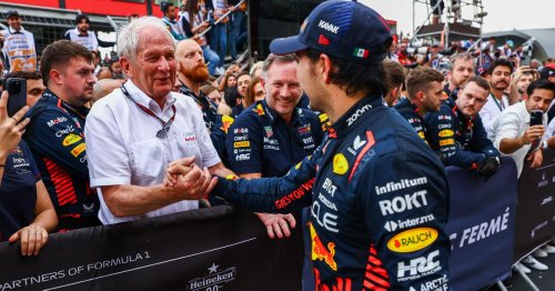 Helmut Marko gives Sergio Pérez the vote of confidence at Red Bull