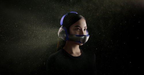 Dyson’s bizarre new headphones have a built-in air purifier