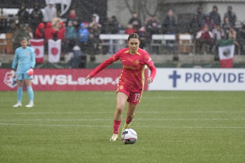 Olivia Moultrie continues to develop with the Portland Thorns