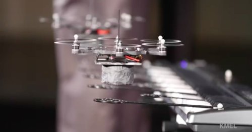 Band of drones can play music better than your average human