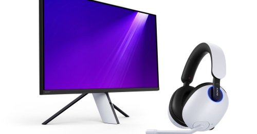 Like the PS5’s design? Maybe you’ll like Sony’s new gaming monitors and headsets