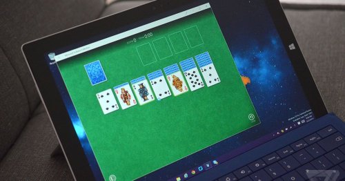 Microsoft is bringing Solitaire back to Windows 10