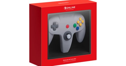 The elusive N64 controller for Switch is back in stock