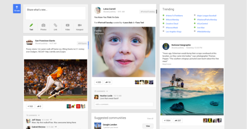 Google+ catches up to competition, lets you follow favorite websites with new button