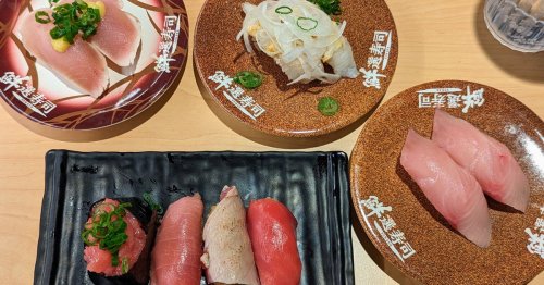 LA’s Swankiest Conveyor Belt Sushi Is Hidden in a Gardena Grocery Store