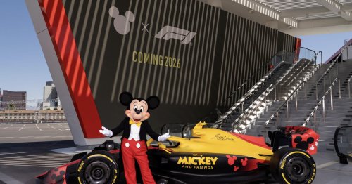 F1 announces partnership with Disney starting in 2026