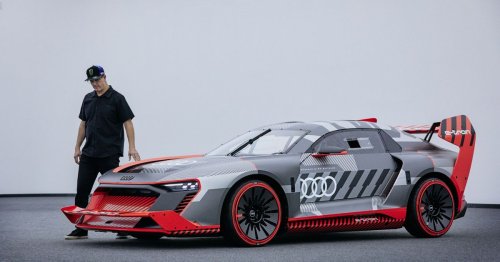 Audi’s custom electric S1 ‘Hoonitron’ will visit the states for Monterey Car Week