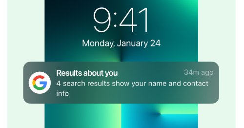 Google can now alert you when your private contact info appears online