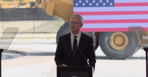 Tim Cook and President Biden came to Arizona to announce plans for American-made chips