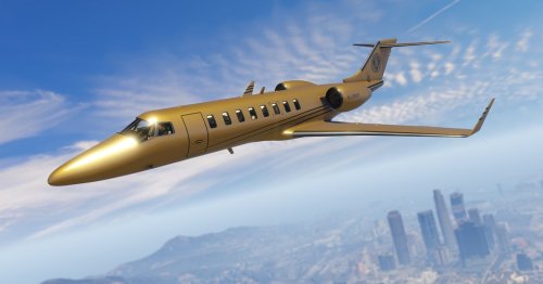 Soon you'll be able to buy a solid gold plane in Grand Theft Auto Online