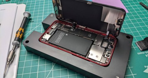 Apple shipped us a 79-pound iPhone repair kit to fix a 1.1-ounce battery