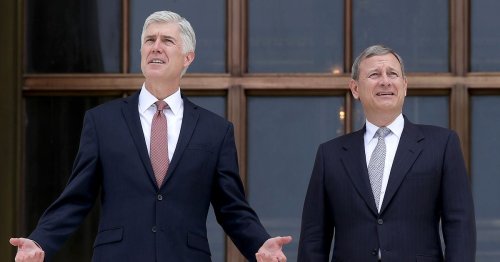 The Supreme Court hears a civil rights case straight out of a right-wing fever dream