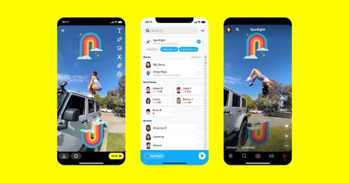 Snapchat officially launches in-app TikTok competitor called Spotlight
