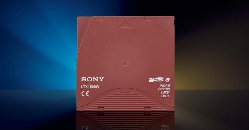 Sony blows away record with 185TB cassette tape