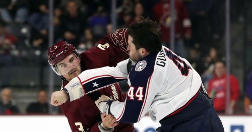 Blue Jackets Give It The Old College Try Lose In OT In Arizona Flipboard