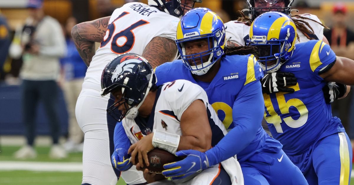 Rams and Broncos unveil fake new uniforms for Christmas as part of  hilarious prank on players 