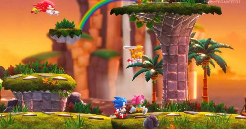 Sonic’s back with a new 2D side-scroller