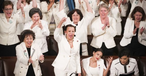 One of the biggest moments of Trump’s State of the Union went to Democratic women