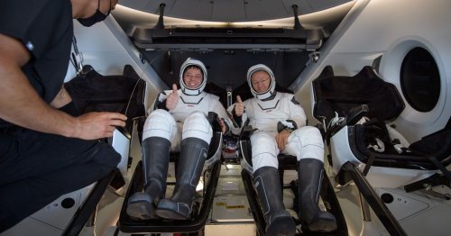 NASA astronaut on SpaceX Crew Dragon return: "Sounded like an animal"