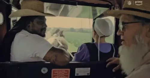 Retired NFL star Marshawn Lynch takes buggy ride in Intercourse as part of   pregame show [video], NFL