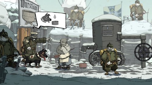 Valiant Hearts: The Great War tells the story of human beings during wartime