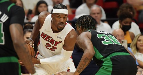 Heat crumble down the stretch, fall to Celtics 93-80