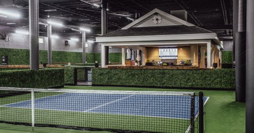Sushi, Wine, and Pickleball Come Together at the Painted Pickle