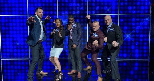 Highlights! Watch WWE topple MMA on ABC’s ‘Celebrity Family Feud’