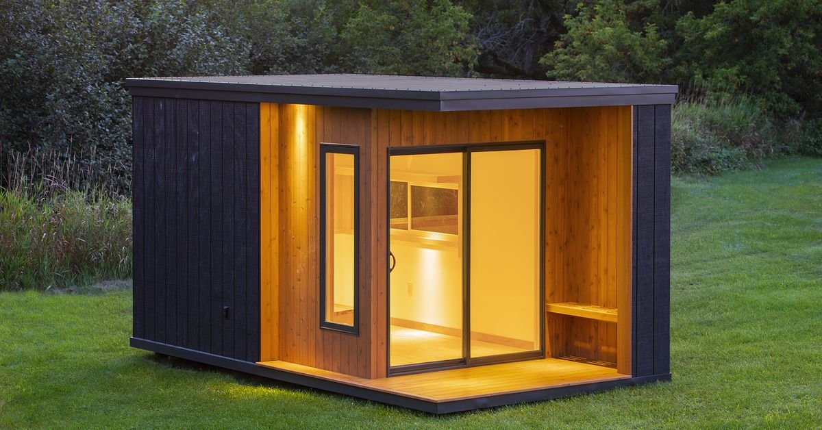 These tiny backyard studios can be used for anything you want