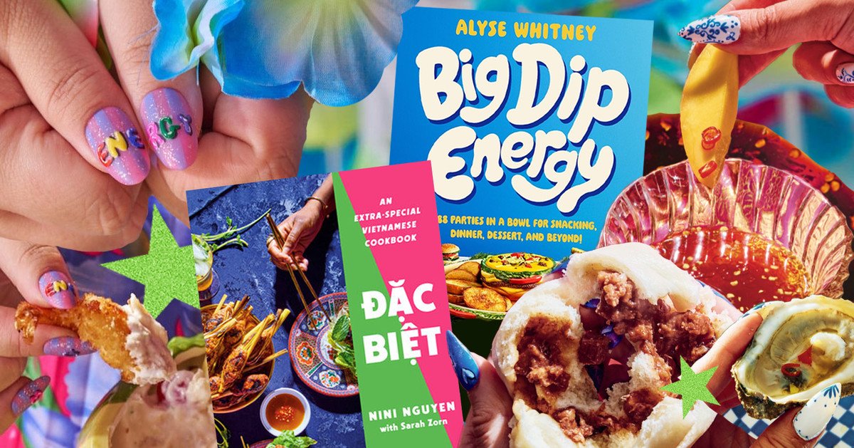 For Some Cookbook Authors, Nail Art Is Part of the Story