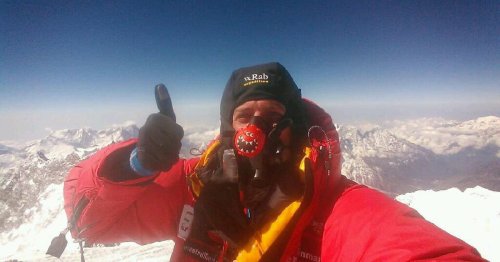 British explorer Daniel Hughes makes first video call from Everest's peak