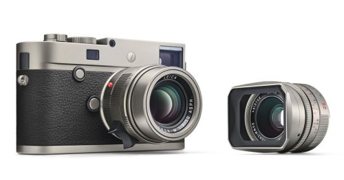 Leica's limited edition M-P Titanium camera looks cool, will probably cost as much as a car