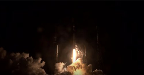SpaceX sent a Falcon 9 rocket on its seventh trip to space