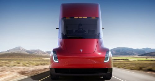 This is the Tesla Semi truck