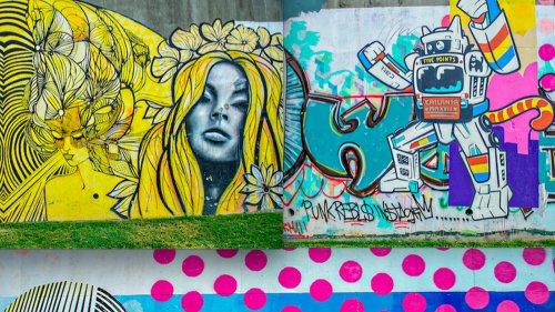 Photos: Beltline’s newest stretch boasts a wonderland of street murals, graffiti