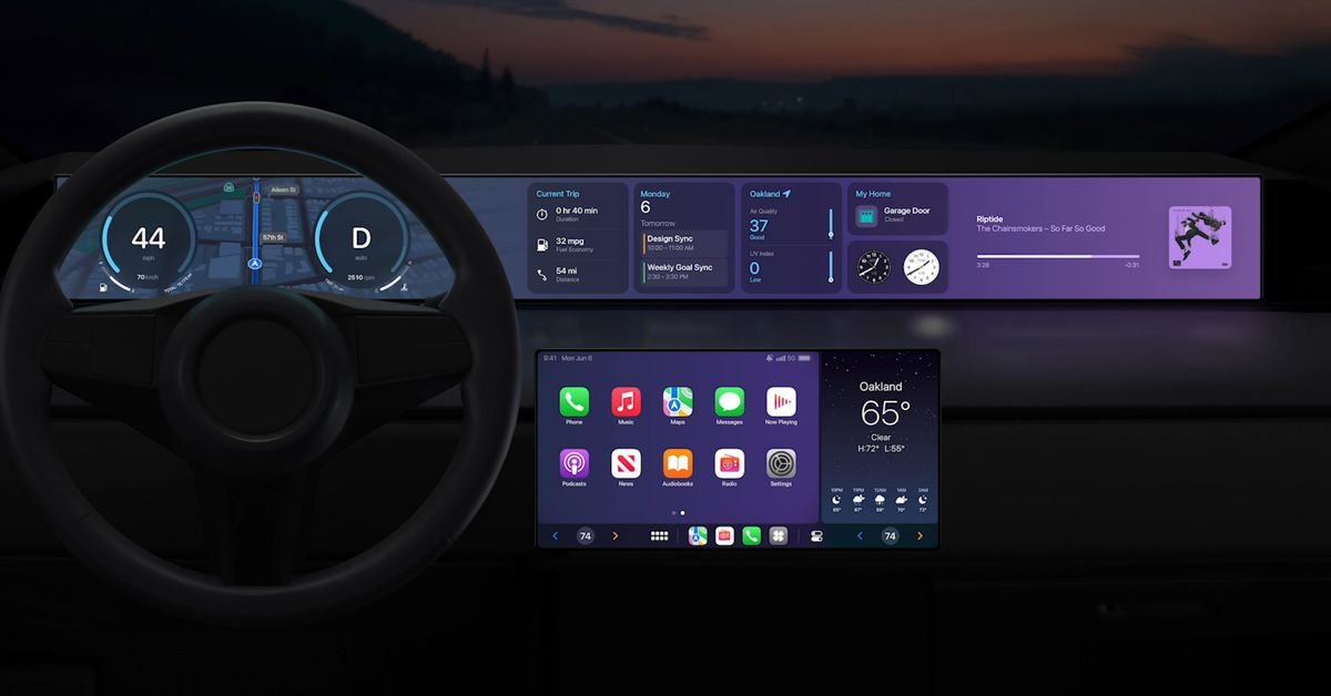 Apple’s CarPlay is going beyond the infotainment screen