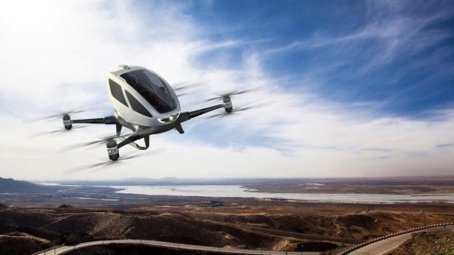 Ehang's autonomous helicopter promises to fly you anywhere, no pilot required