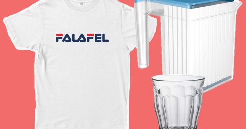 A Falafel T-Shirt, a Cheap Wine Glass, and More Things to Buy This Week