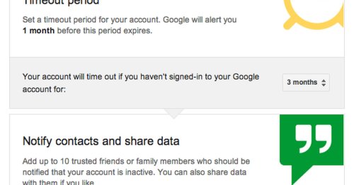 Google launches 'Inactive Account Manager' to deal with your data when you die