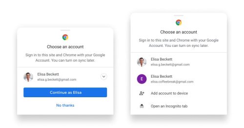 Google gives Chrome users an easier way to sync info across devices